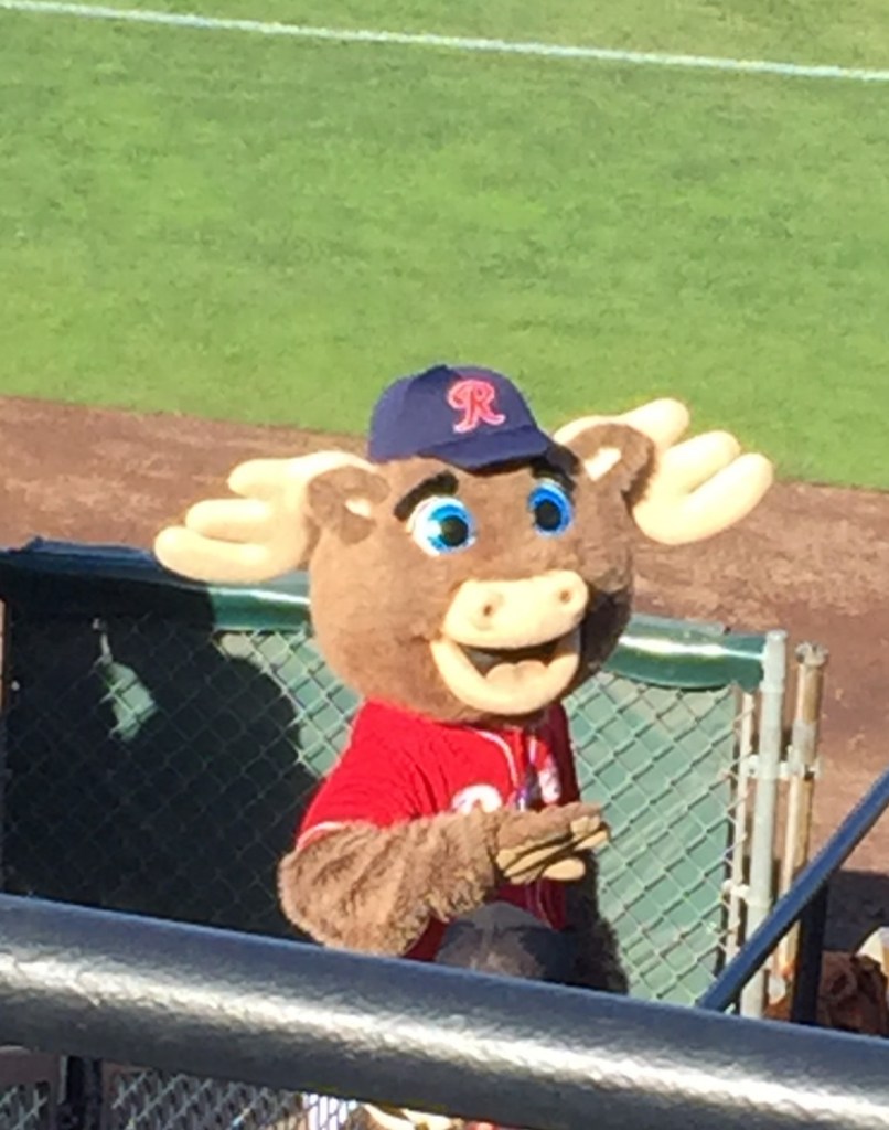 Rhubarb, Rainiers' mascot