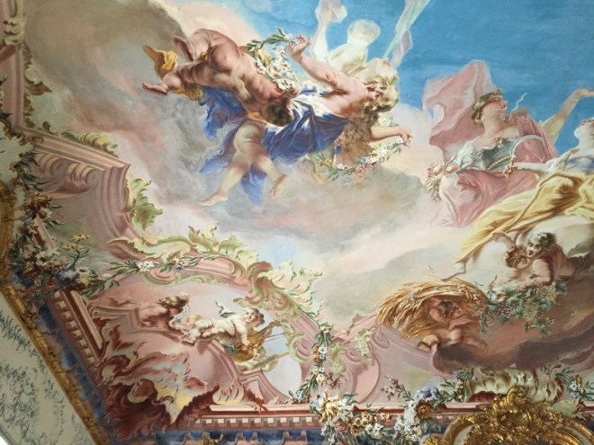 Ceiling, Seehof Palace