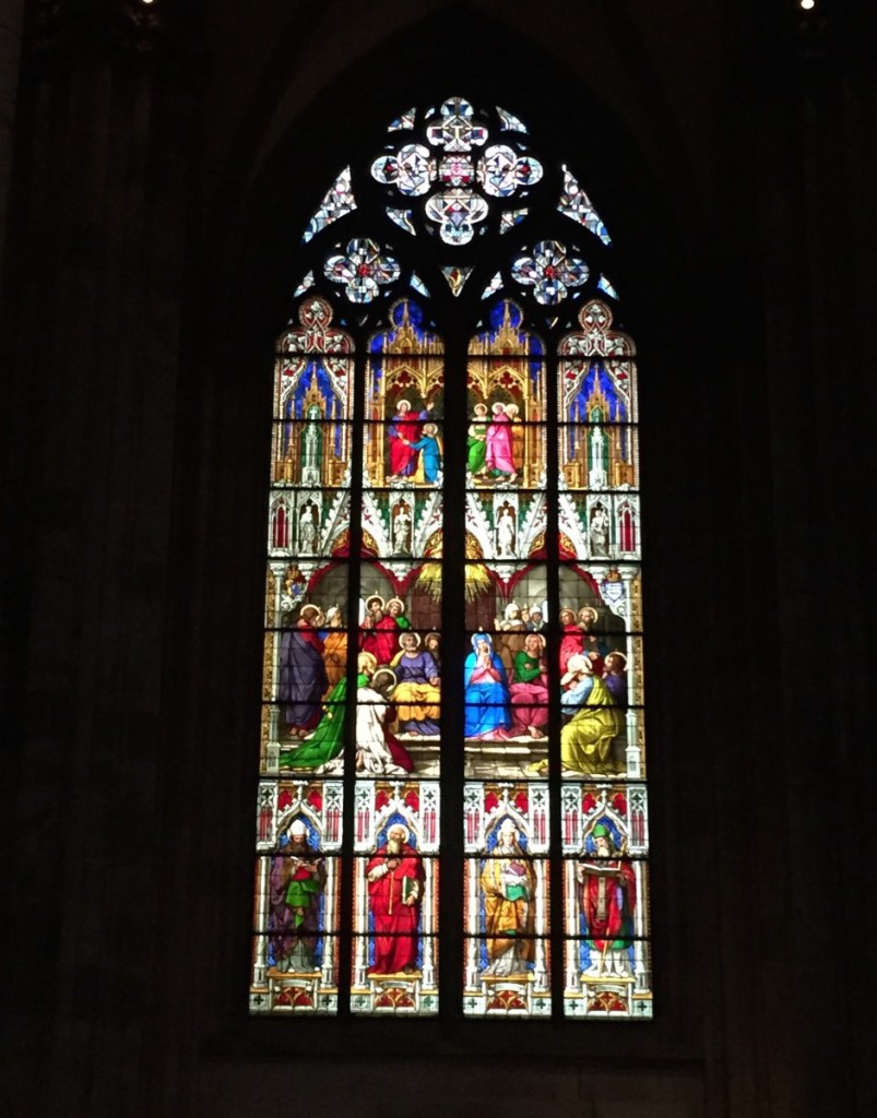 Stained glass window, Cologne Cathedral