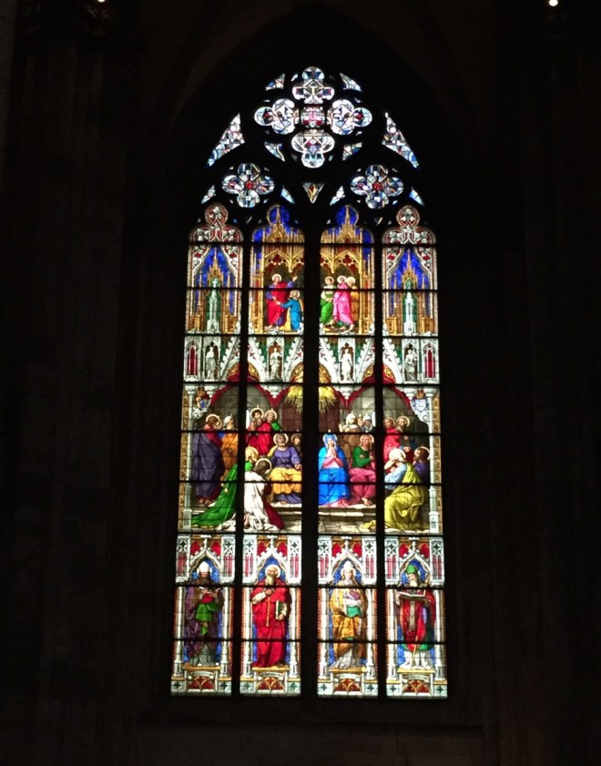 Stained glass window, Cologne Cathedral