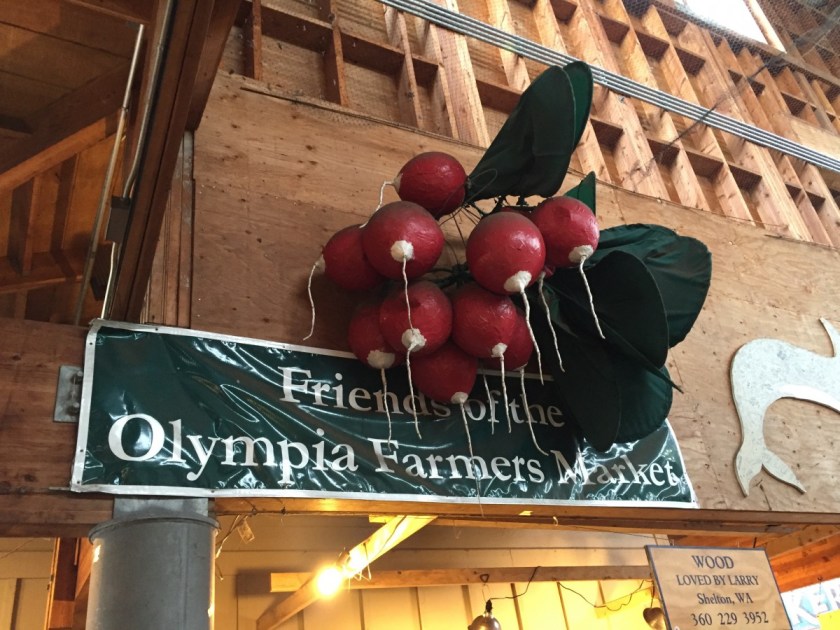 Olympia Farmers Market Sign