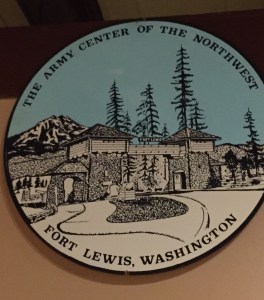 Circular Emblem: Fort Lewis, Washington