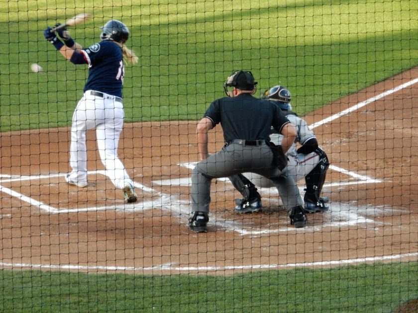 Motter at bat