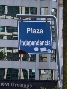 Independence Plaza sign